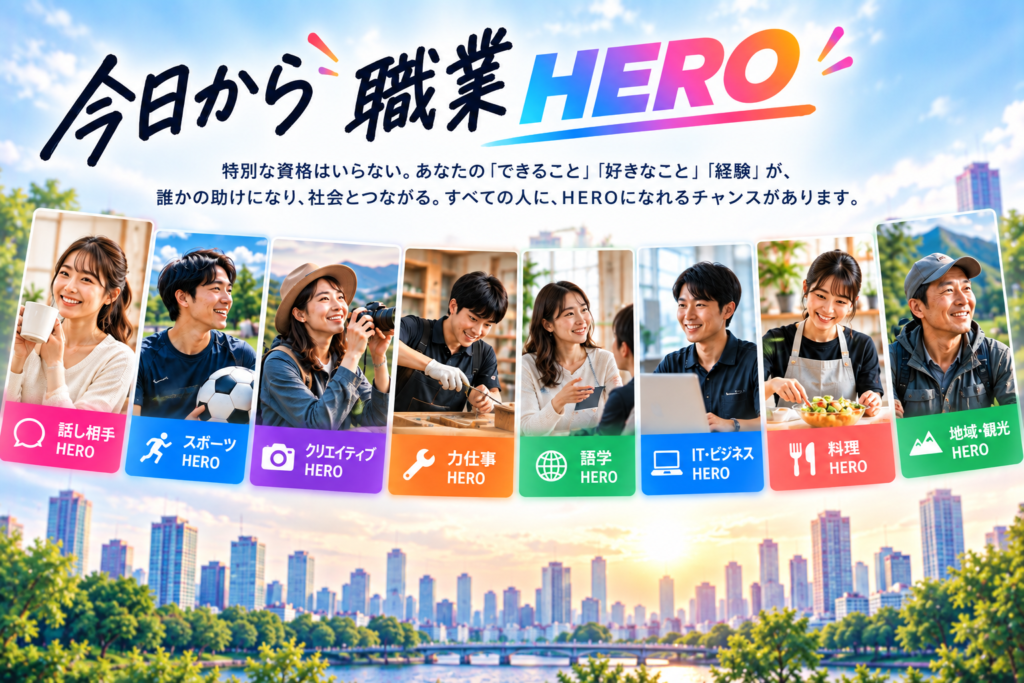 今日から職業HERO